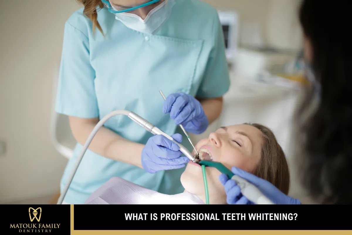 What Is Professional Teeth Whitening?