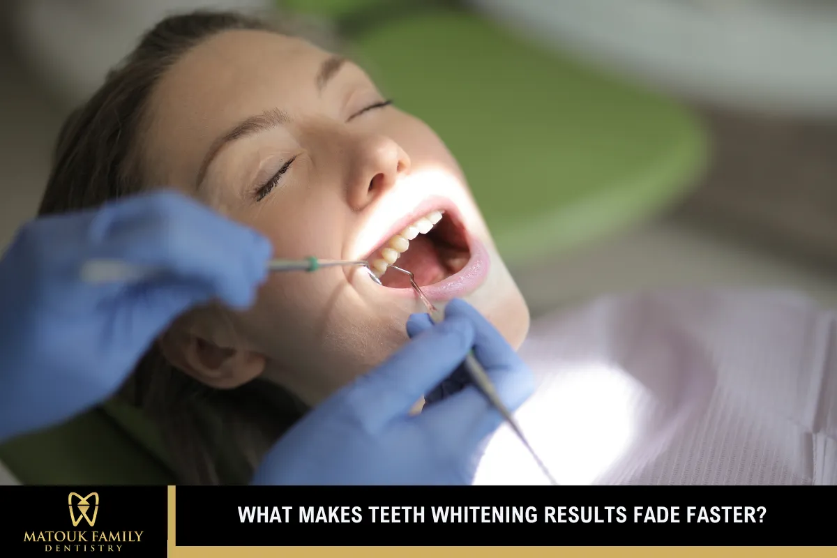What Makes Teeth Whitening Results Fade Faster?
